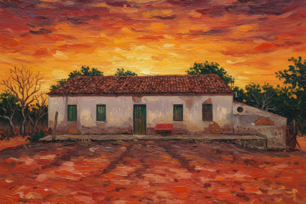 Ilustração do sertão pernambucano